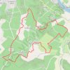 Circuit du tour de Saint-Aubin-de-Branne GPS track, route, trail