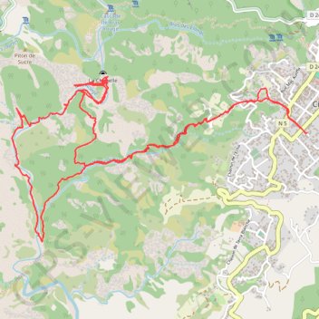 La chapelle GPS track, route, trail