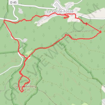 Col d'Hermanpaire GPS track, route, trail