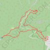 Les 3 châteaux d'Husseren GPS track, route, trail