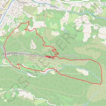 Le tour du Mont Saint-Julien GPS track, route, trail