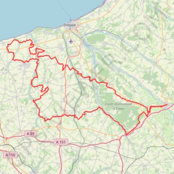 RANDO AVENEL 2021 MATIN GPS track, route, trail