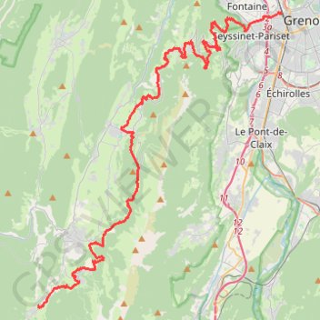 I6X79 GPS track, route, trail