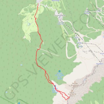 Rochers de la Balme GPS track, route, trail