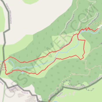 Forge d'Abel GPS track, route, trail