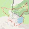 Lac d'Estaens en boucle GPS track, route, trail
