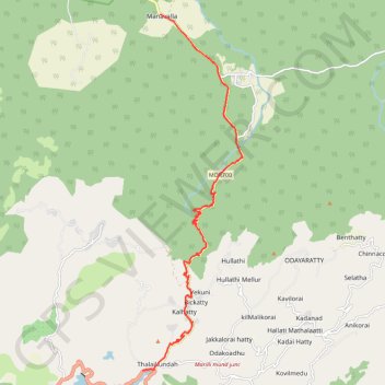 Mount Kalhatti GPS track, route, trail