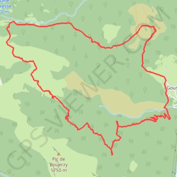 Fond de Besse GPS track, route, trail