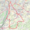 Lyon Sud Court GPS track, route, trail