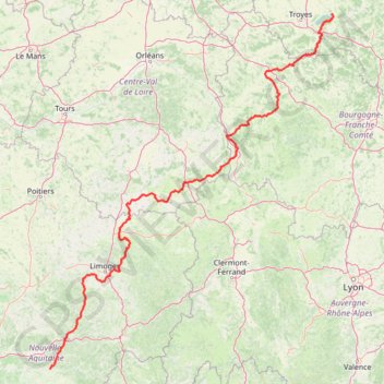 Parcours_1199976 (1) GPS track, route, trail