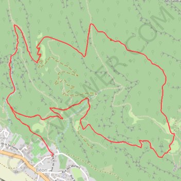 La Roche Percée GPS track, route, trail