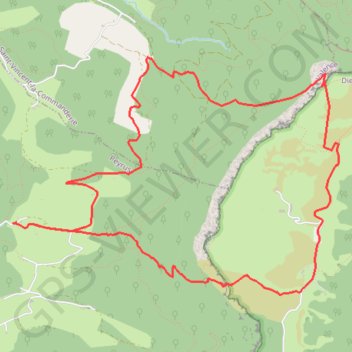 Peyrus - Touet - Saint-Vincent GPS track, route, trail