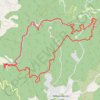Sortie des gorges de la ceze GPS track, route, trail