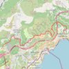 Roquebrune cap Martin GPS track, route, trail