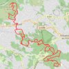 Bois du Rouret, Opio et Valbonne GPS track, route, trail