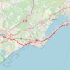 Canal du Midi : Sète - Béziers GPS track, route, trail