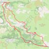 Autour du Créneau - Marcillac Vallon GPS track, route, trail