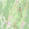Les Allières - Lans-en-Vercors GPS track, route, trail