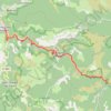 Chemin de Stevenson - Florac vers Cassagnas GPS track, route, trail