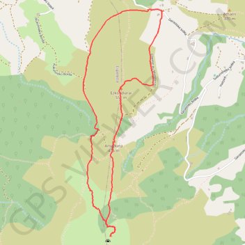 MONDARRAIN et EZCONDRAY depuis le Col de Legarré GPS track, route, trail
