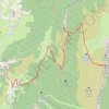 Croix des Ramées et Trou Saint Michel (Vercors) GPS track, route, trail