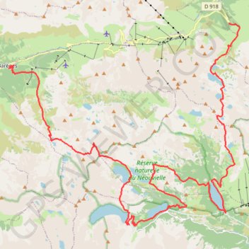 Pyrénées GPS track, route, trail