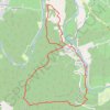 La Roque sur Ceze - Valat de Bertrand GPS track, route, trail