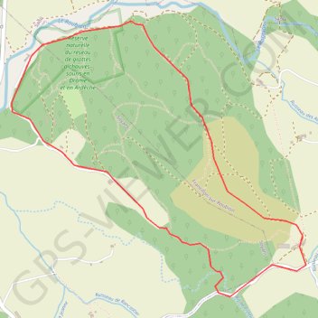 Le Grand Quinson GPS track, route, trail