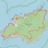 Tour de l'Île de Port Cros GPS track, route, trail