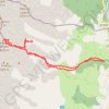 Tête de l'Aupet par le vallon des Narittes GPS track, route, trail