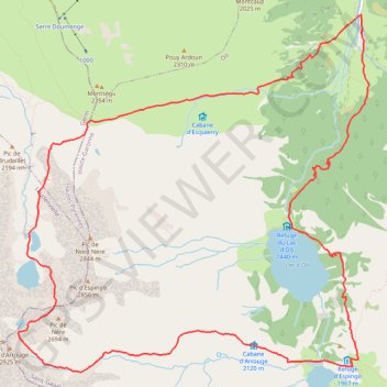 Val d'Arrouge et Val d'Esquierry GPS track, route, trail