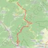 Traversée des Vosges - Du Grand Ballon à Thann GPS track, route, trail