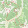 Saint-Amand-de-Coly - Boucle de l'Abbaye GPS track, route, trail