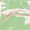 Le Grand Gaudin depuis la Glacière de Pivaut GPS track, route, trail