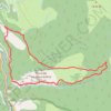 Boucle du chemin de La Mature et du col d'Arras GPS track, route, trail