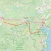 Entre Trèbes et Gruissan GPS track, route, trail