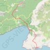 Corse du sud, Coti-Chiavari, Porto-Pollo GPS track, route, trail